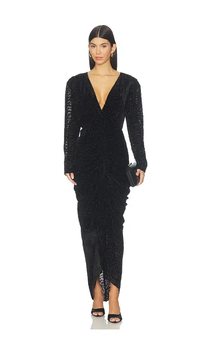 Ronny Kobo Kellan Dress In Black