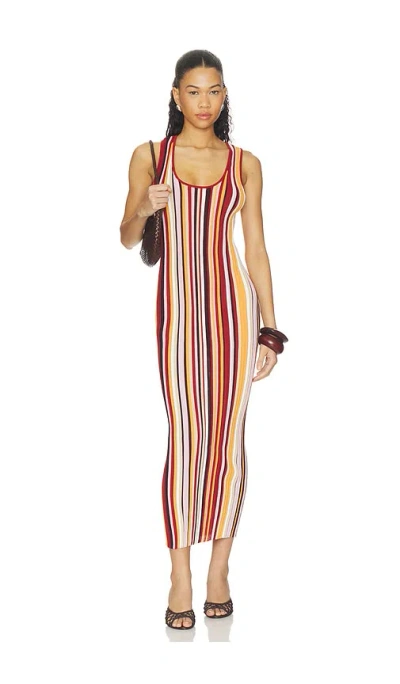 Ronny Kobo Kerry Knit Dress In Multi