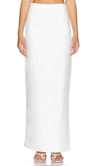 Ronny Kobo Koko Skirt In White