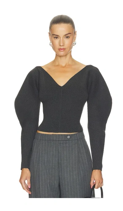 Ronny Kobo Krystal Sweater In Black