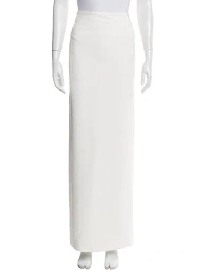 Pre-owned Ronny Kobo Long Skirt In Gray