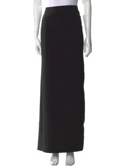 Pre-owned Ronny Kobo Long Skirt W/ Tags In Black