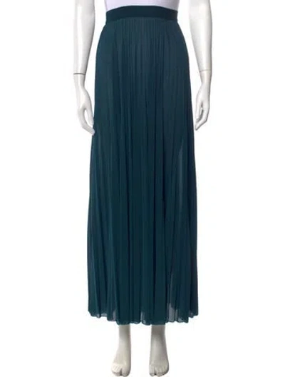 Pre-owned Ronny Kobo Long Skirt W/ Tags In Blue