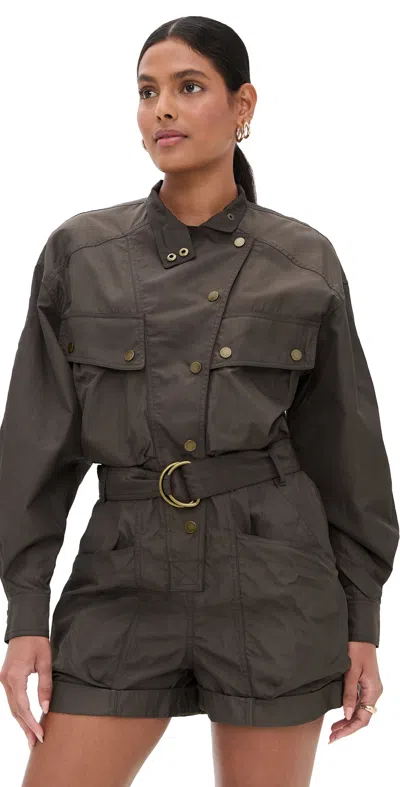 Ronny Kobo Ltd Mildred Romper Military