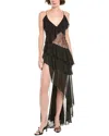 Ronny Kobo Luke Dress In Black