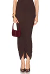 Ronny Kobo Marlo Skirt In Brown