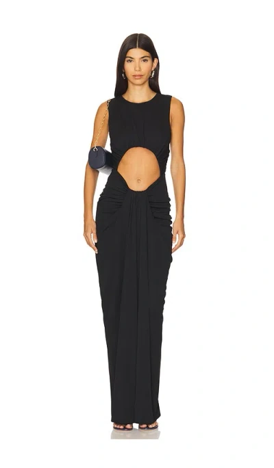 Ronny Kobo Marsella Dress In Black