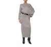 Ronny Kobo Matthieu Dress In Gray