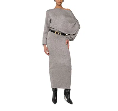 Ronny Kobo Matthieu Dress In Gray