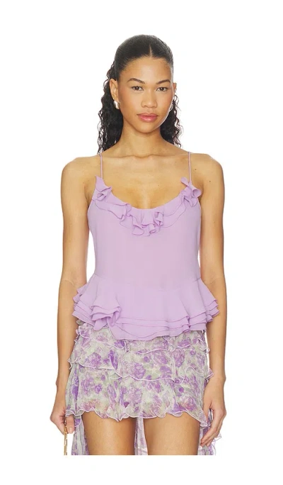 Ronny Kobo Meritta Top In Purple