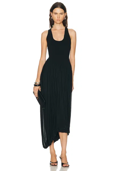 Ronny Kobo Meyer Dress In Black