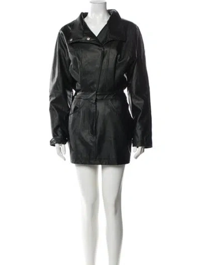 Pre-owned Ronny Kobo Mini Dress In Black