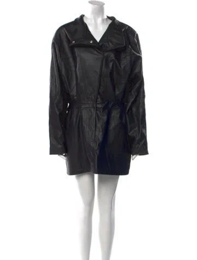 Pre-owned Ronny Kobo Mini Dress W/ Tags In Black