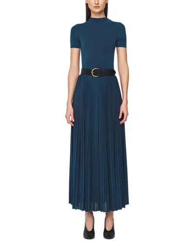 Ronny Kobo Mist Skirt In Blue