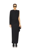 Ronny Kobo Murphy Dress In 젯 블랙