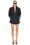 Ronny Kobo Nabil Romper In Navy