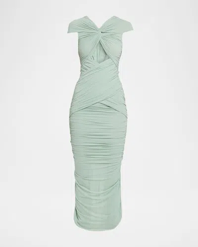 Ronny Kobo Nasha Dress In Blue
