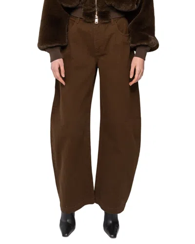 Ronny Kobo Ninon Pant In Brown