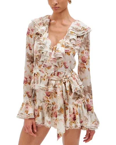 Ronny Kobo Palmero Dress In Neutral