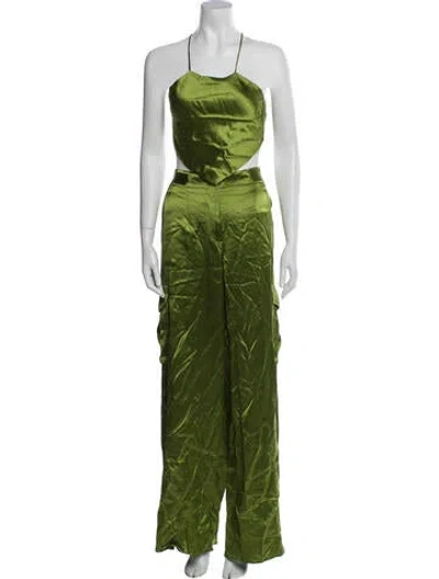Pre-owned Ronny Kobo Pant Set In Green