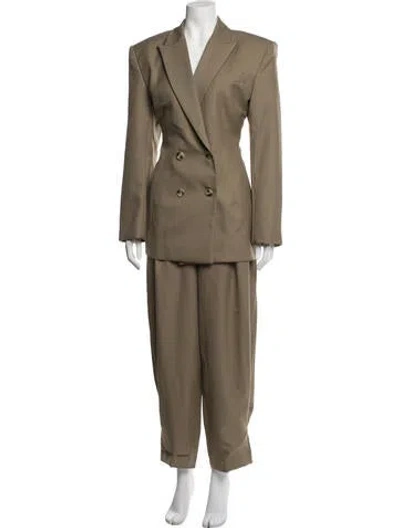Pre-owned Ronny Kobo Pantsuit W/ Tags In Green