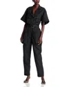 Ronny Kobo Pierce Utility Jumpsuit In Black