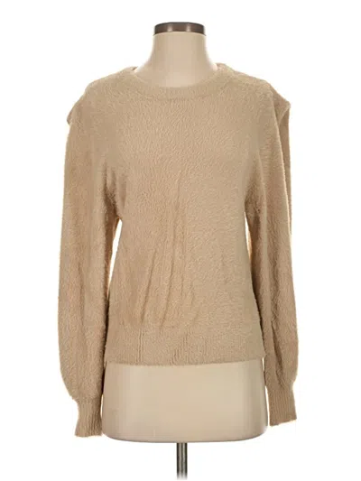 Pre-owned Ronny Kobo Pullover Sweater In Tan