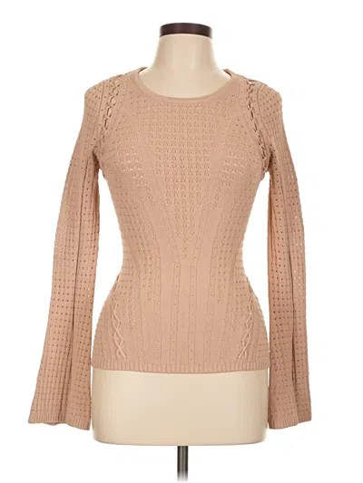 Pre-owned Ronny Kobo Pullover Sweater In Tan