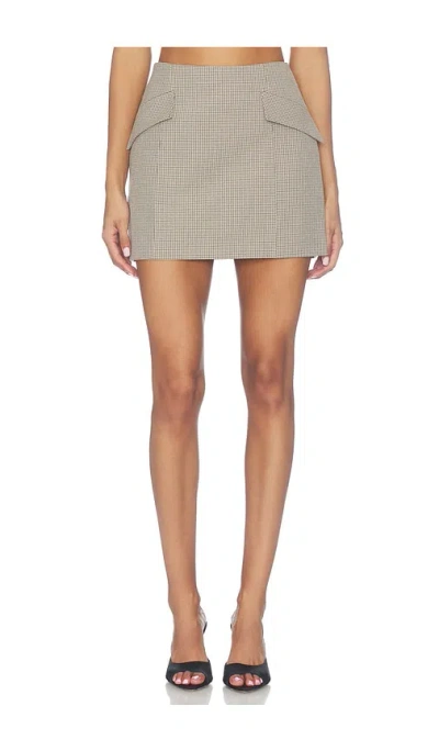 Ronny Kobo Renelle Skirt In Gray
