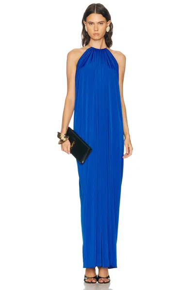 Ronny Kobo Rhodes Dress In Blue