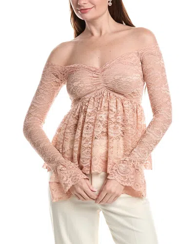 Ronny Kobo Ria Blouse In Pink