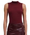 Ronny Kobo Rita Bodysuit In Oxblood In Red
