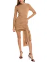 Ronny Kobo Ronaldo Mini Dress In Brown
