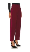 Ronny Kobo Ronny Tuxedo Trouser In Oxblood