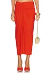 Ronny Kobo Rosalie Skirt In Flame
