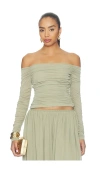 Ronny Kobo Ruby Top In Green