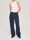 Ronny Kobo Sade Jean In Dark Wash In Blue