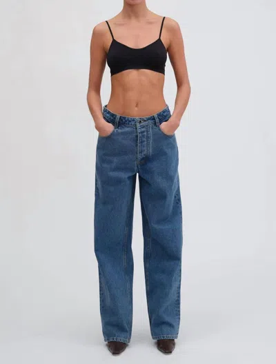 Ronny Kobo Sade Jean In Lightwash Blue