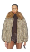 Ronny Kobo Savannah Jacket In Multi