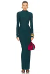 Ronny Kobo Scorpio Dress In Blue