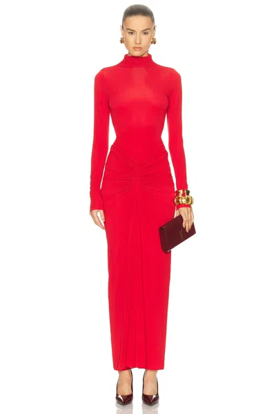 Ronny Kobo Scorpio Dress In Red