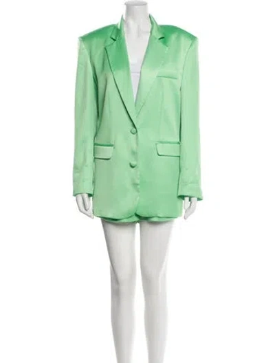 Pre-owned Ronny Kobo Short Set In Green