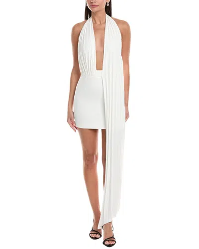 Ronny Kobo Sienna Mini Dress In White