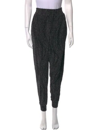 Pre-owned Ronny Kobo Skinny Leg Pants In Black