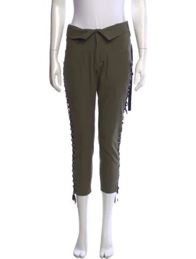 Pre-owned Ronny Kobo Skinny Leg Pants W/ Tags In Green