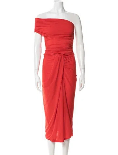 Pre-owned Ronny Kobo Skirt Set In Red