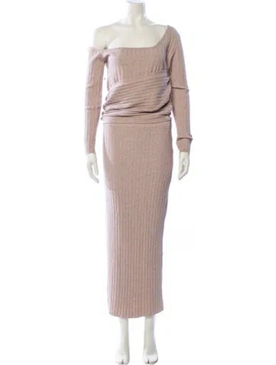 Pre-owned Ronny Kobo Skirt Set W/ Tags In Neutral