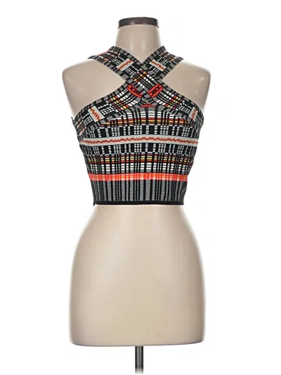 Pre-owned Ronny Kobo Sleeveless Blouse In Black