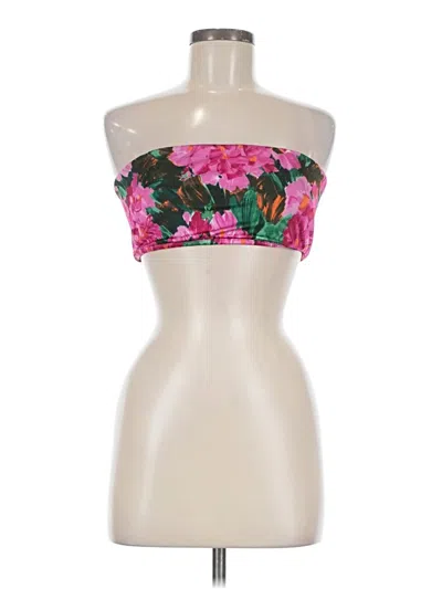 Pre-owned Ronny Kobo Sleeveless Blouse In Pink