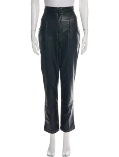 Pre-owned Ronny Kobo Straight Leg Pants In Green